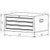 Ящик инструментальный 3 секции (MTB3Box) ProfiBox®