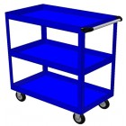 Тележка для инструмента 3 открытые полки, 2 мм (MTB3C2M) ProfiBox®