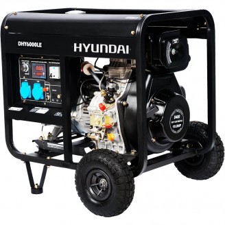 Дизельный генератор DHY 6000LE HYUNDAI